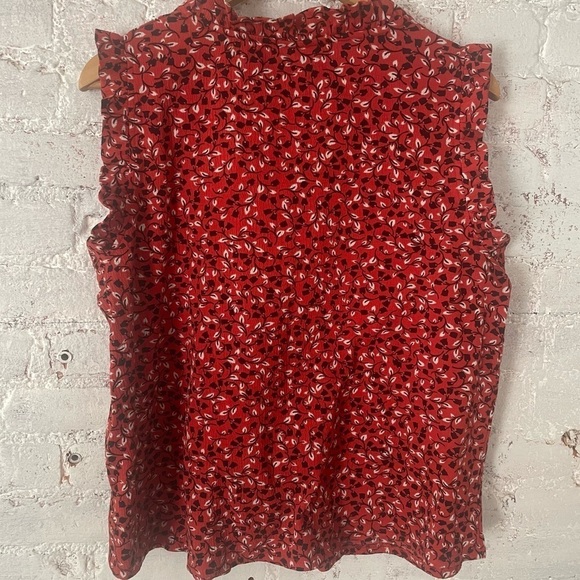 Who What Where Sleeveless Blouse Sz Large - Picture 4 of 4